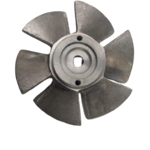 Ventilador seis aspas diámetro exterior 180 mm material fundición en aluminio